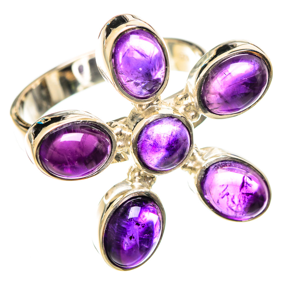 Amethyst Rings handcrafted by Ana Silver Co - RING114259 - Photo 2