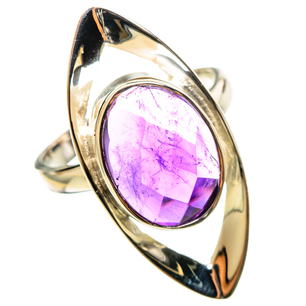 Amethyst Rings handcrafted by Ana Silver Co - RING114283 - Photo 2