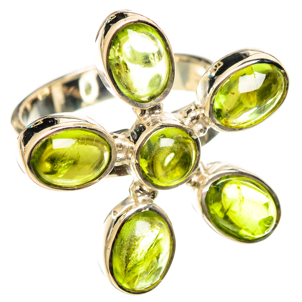 Peridot Rings handcrafted by Ana Silver Co - RING114292 - Photo 2