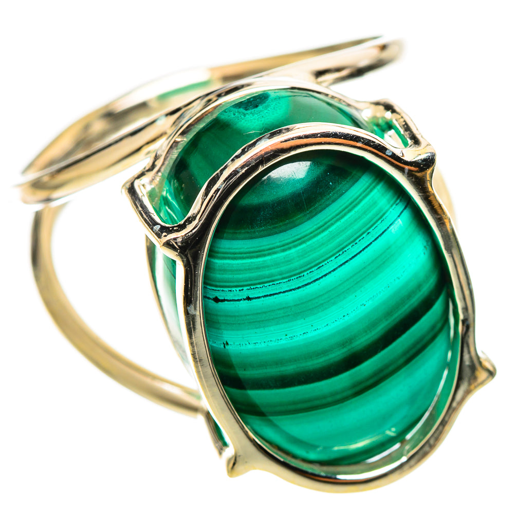 Malachite Rings handcrafted by Ana Silver Co - RING114340 - Photo 2