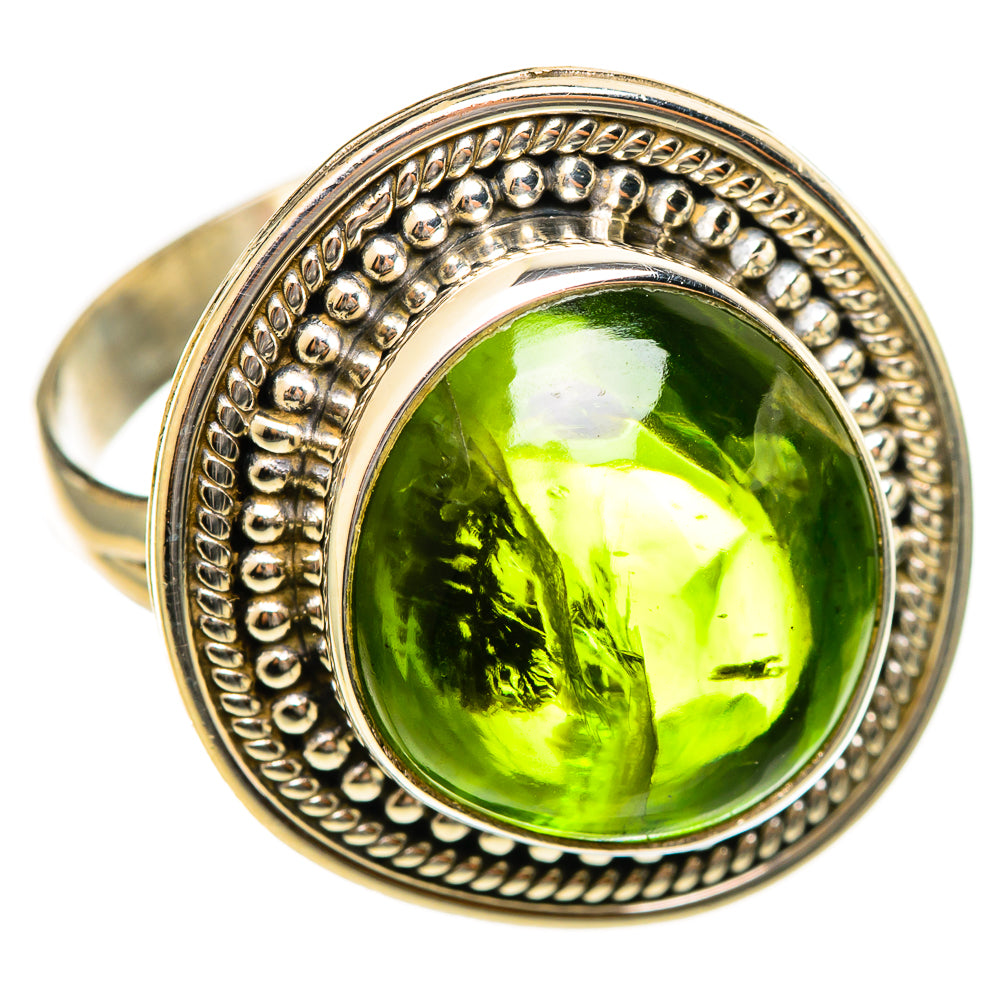 Peridot Rings handcrafted by Ana Silver Co - RING114522 - Photo 2