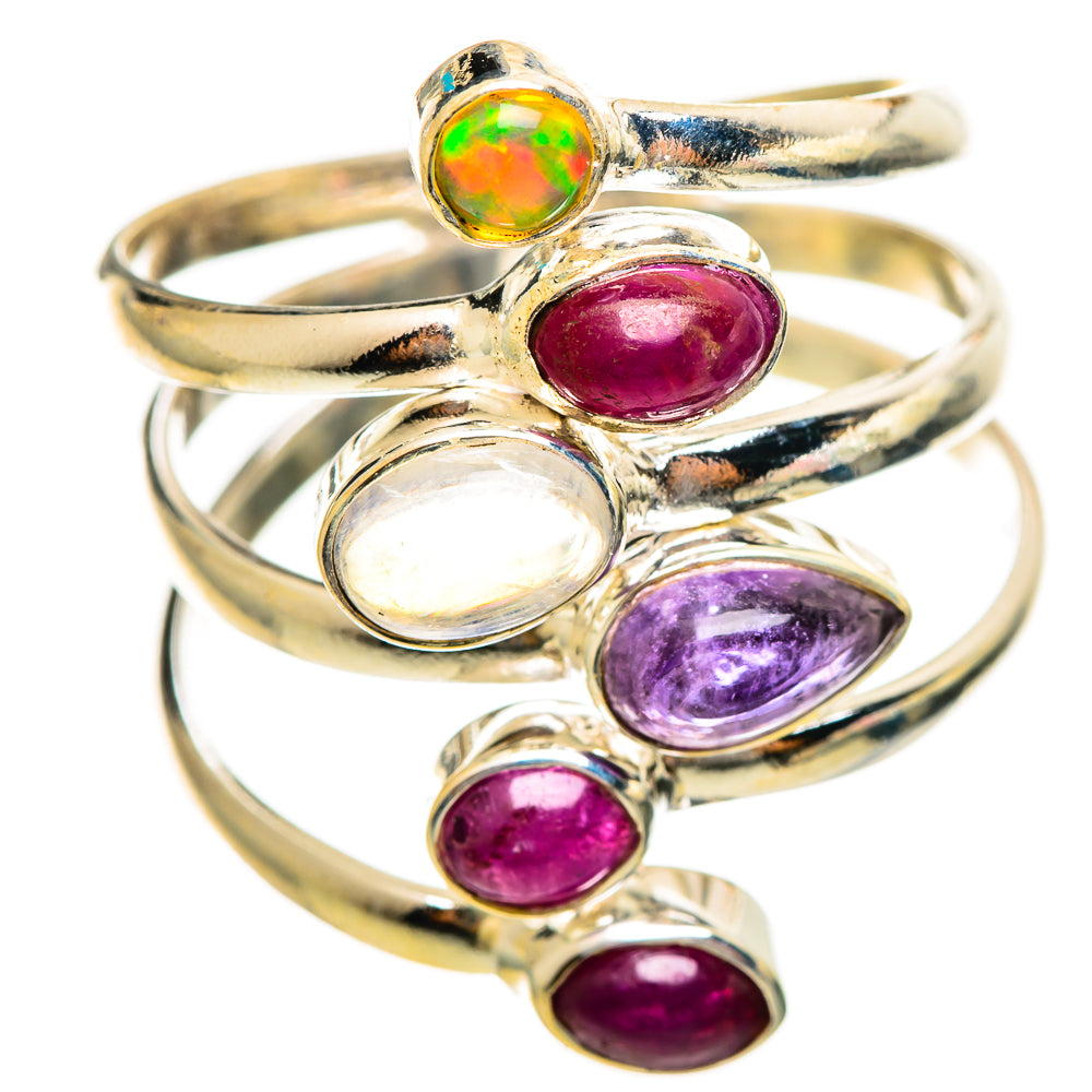 Multi-Stone Rings handcrafted by Ana Silver Co - RING114544 - Photo 2