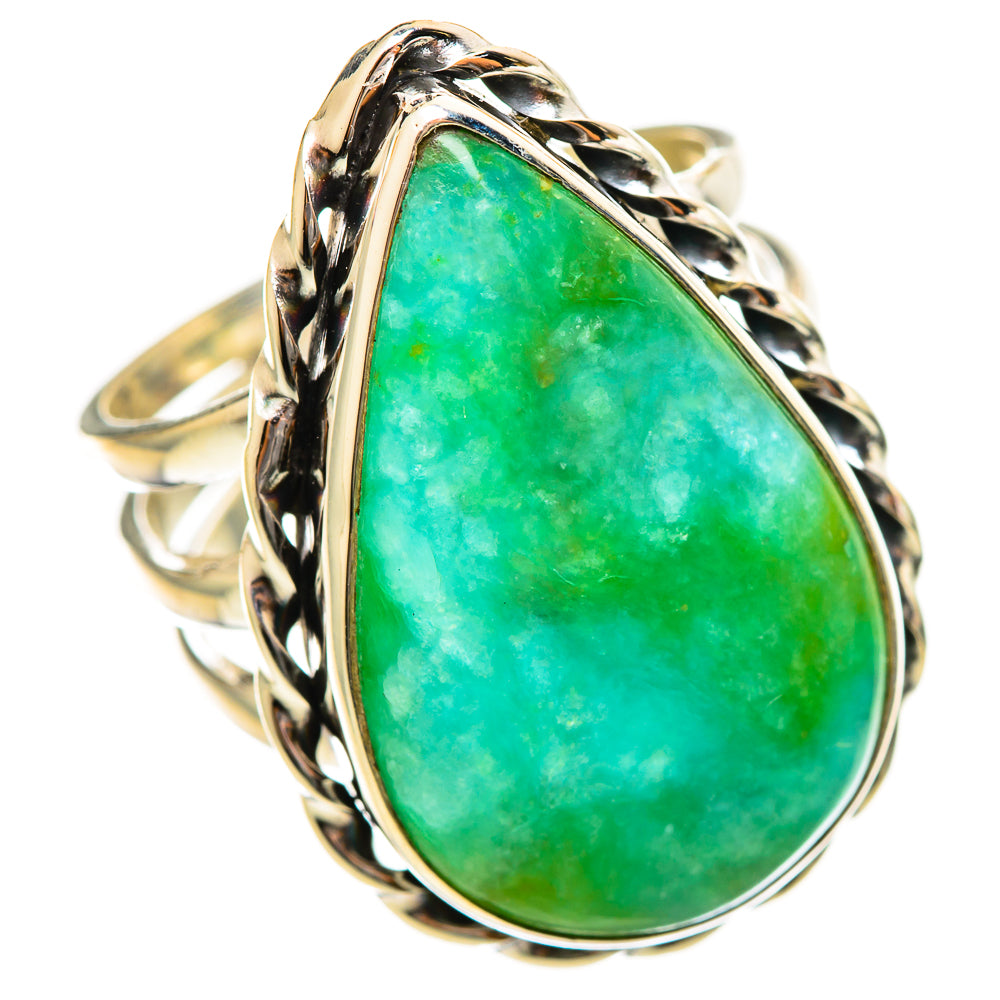 Peruvian Opal Rings handcrafted by Ana Silver Co - RING114552 - Photo 2