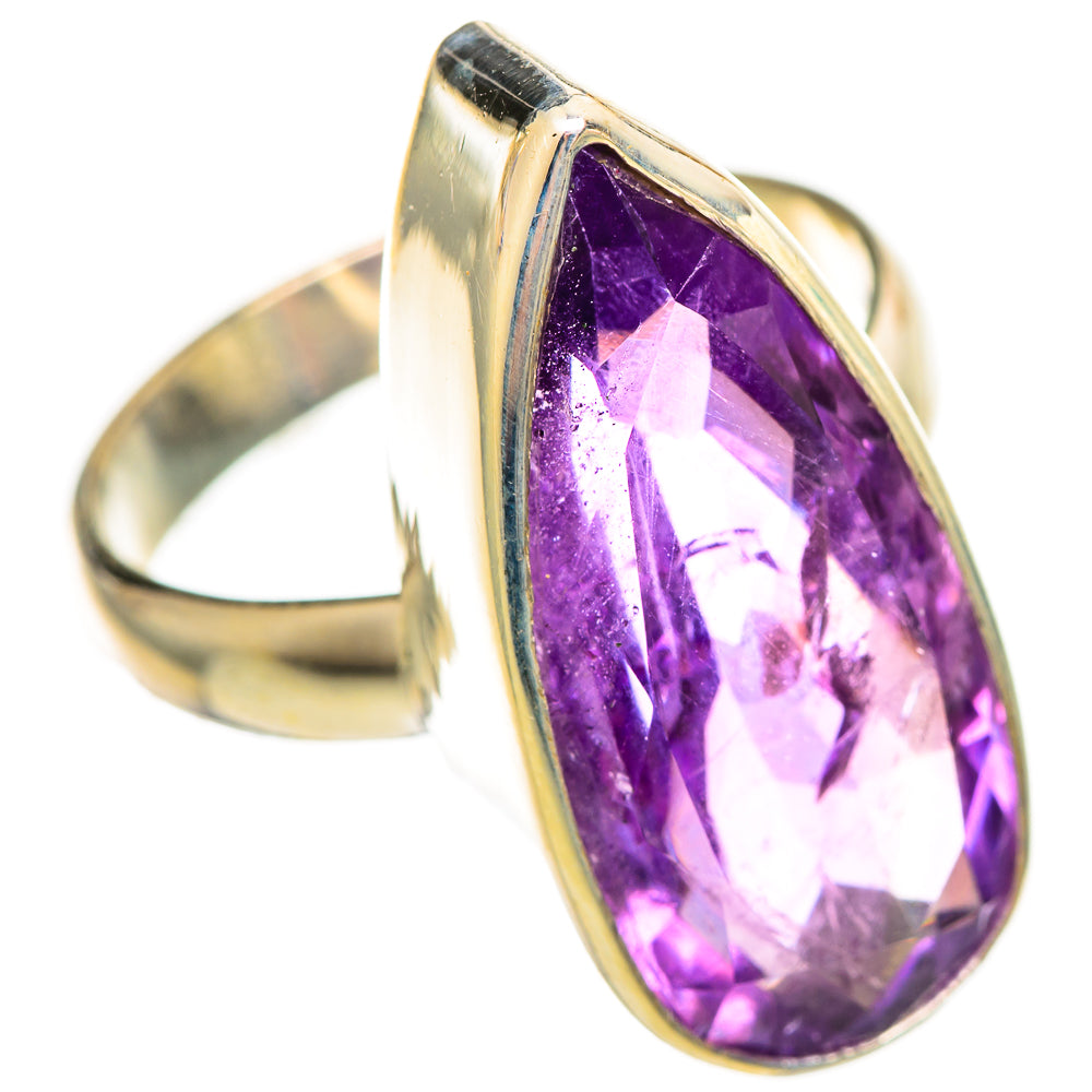 Amethyst Rings handcrafted by Ana Silver Co - RING114563 - Photo 2