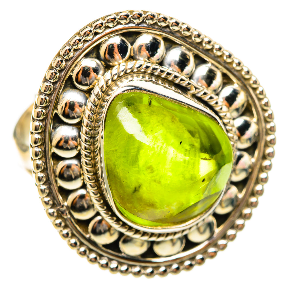 Peridot Rings handcrafted by Ana Silver Co - RING114576 - Photo 2