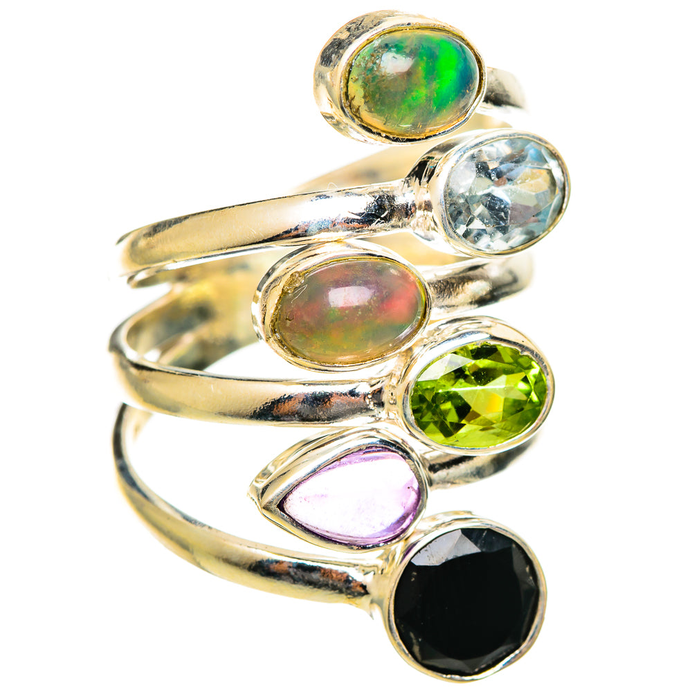 Multi-Stone Rings handcrafted by Ana Silver Co - RING114676 - Photo 2