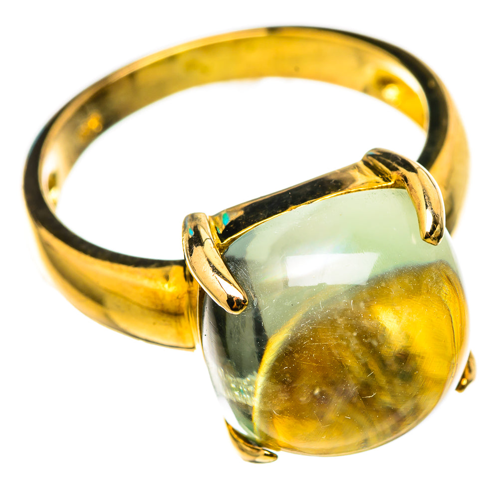 Prehnite Rings handcrafted by Ana Silver Co - RING114700 - Photo 2