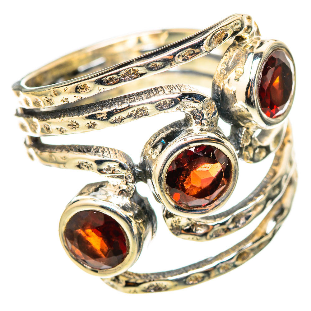 Garnet Rings handcrafted by Ana Silver Co - RING114732 - Photo 2