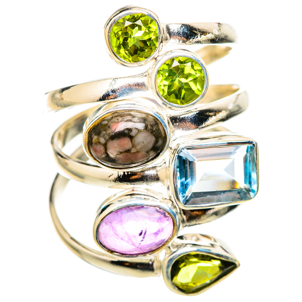 Multi-Stone Rings handcrafted by Ana Silver Co - RING114742 - Photo 2