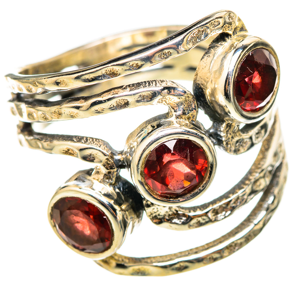 Garnet Rings handcrafted by Ana Silver Co - RING114783 - Photo 2