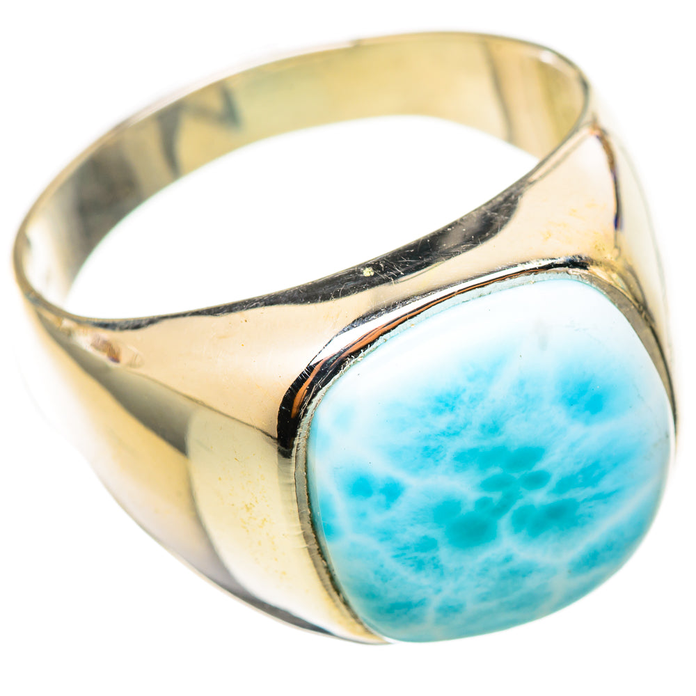 Larimar Rings handcrafted by Ana Silver Co - RING114794 - Photo 2
