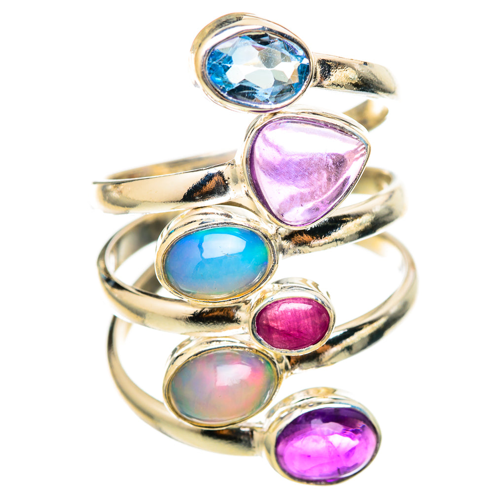 Multi-Stone Rings handcrafted by Ana Silver Co - RING114812 - Photo 2