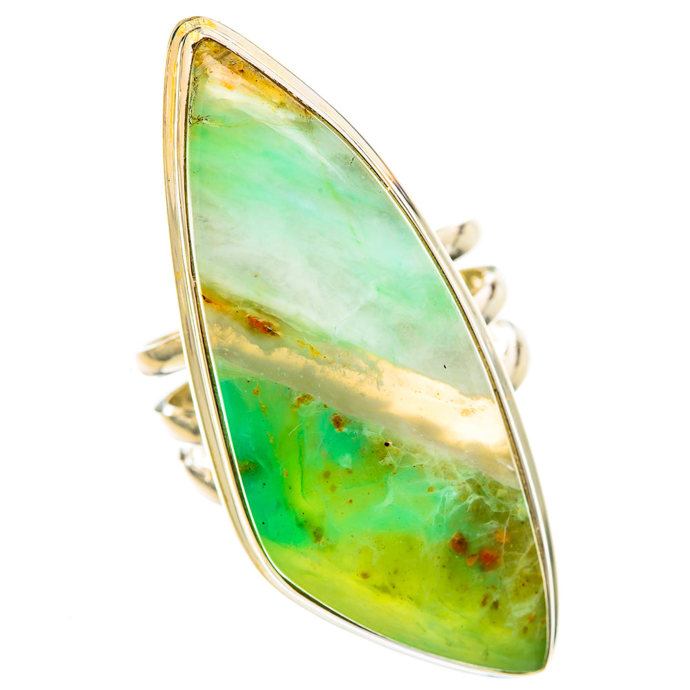 Peruvian Opal Rings handcrafted by Ana Silver Co - RING114910 - Photo 2
