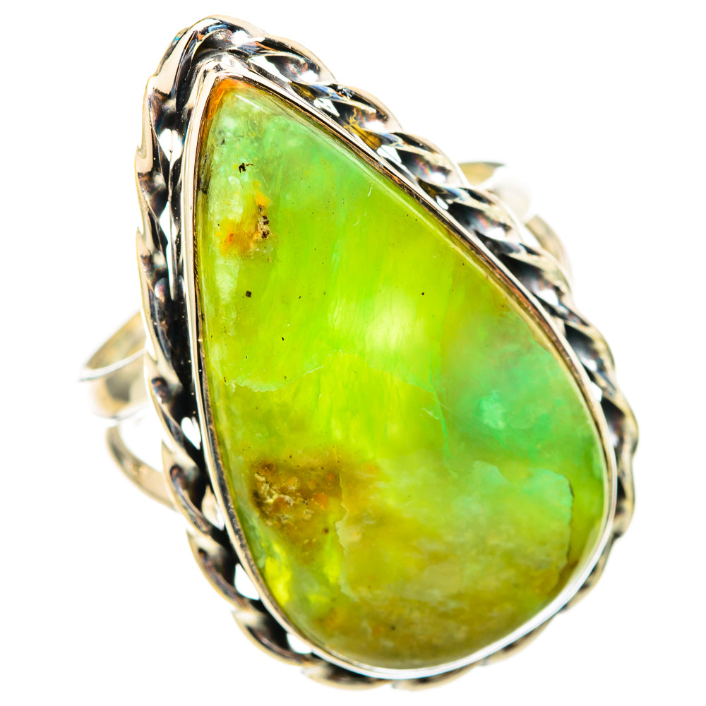 Peruvian Opal Rings handcrafted by Ana Silver Co - RING114929 - Photo 2