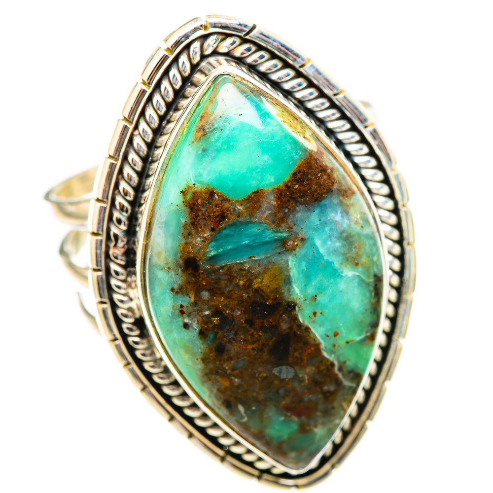 Peruvian Opal Rings handcrafted by Ana Silver Co - RING114956 - Photo 2