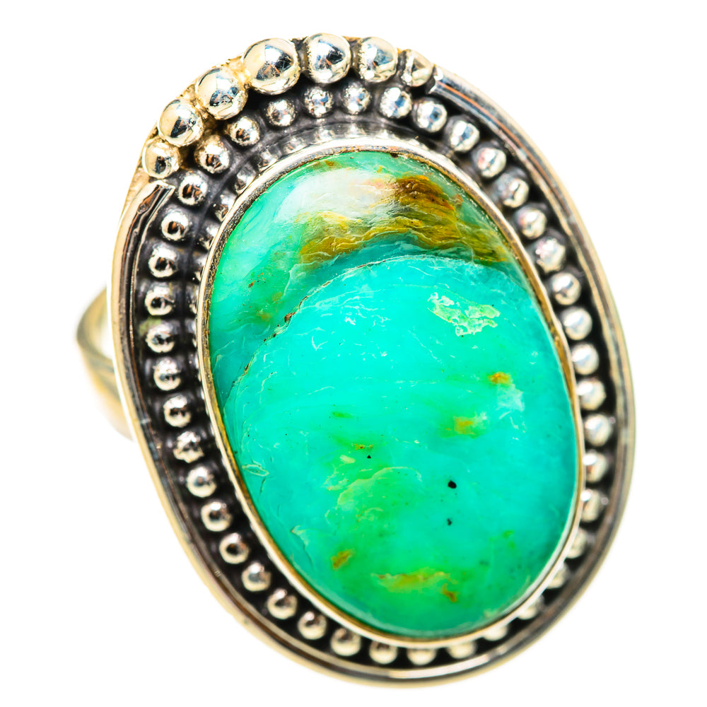 Peruvian Opal Rings handcrafted by Ana Silver Co - RING114979 - Photo 2