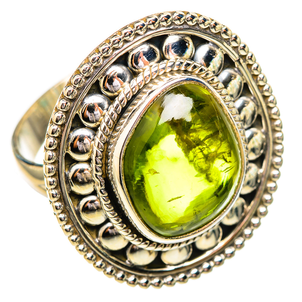 Peridot Rings handcrafted by Ana Silver Co - RING115002 - Photo 2