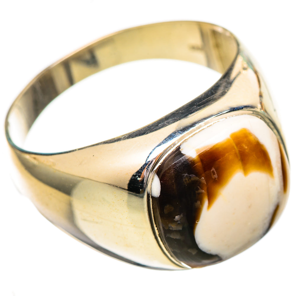 Peanut Wood Jasper Rings handcrafted by Ana Silver Co - RING115030 - Photo 2