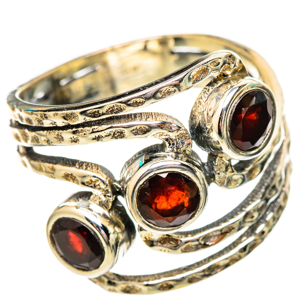 Garnet Rings handcrafted by Ana Silver Co - RING115035 - Photo 2