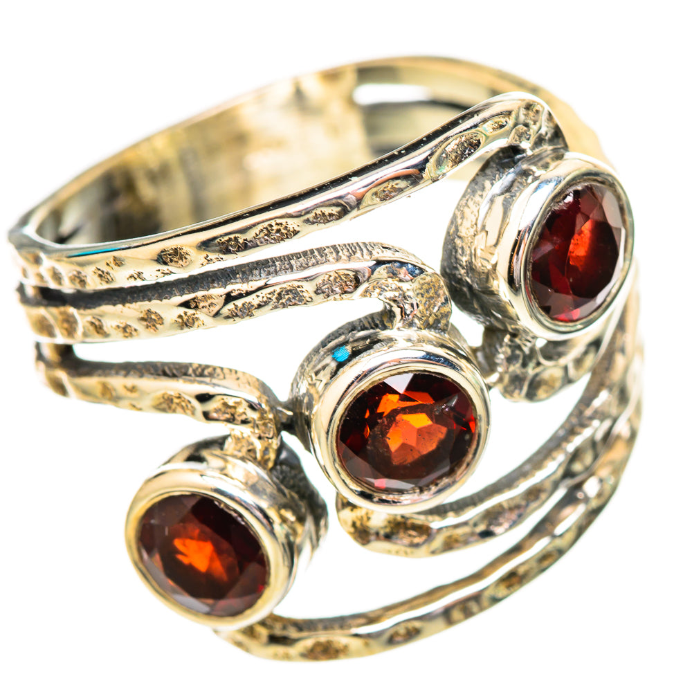 Garnet Rings handcrafted by Ana Silver Co - RING115061 - Photo 2