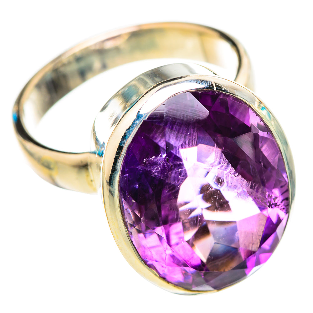 Amethyst Rings handcrafted by Ana Silver Co - RING115064 - Photo 2