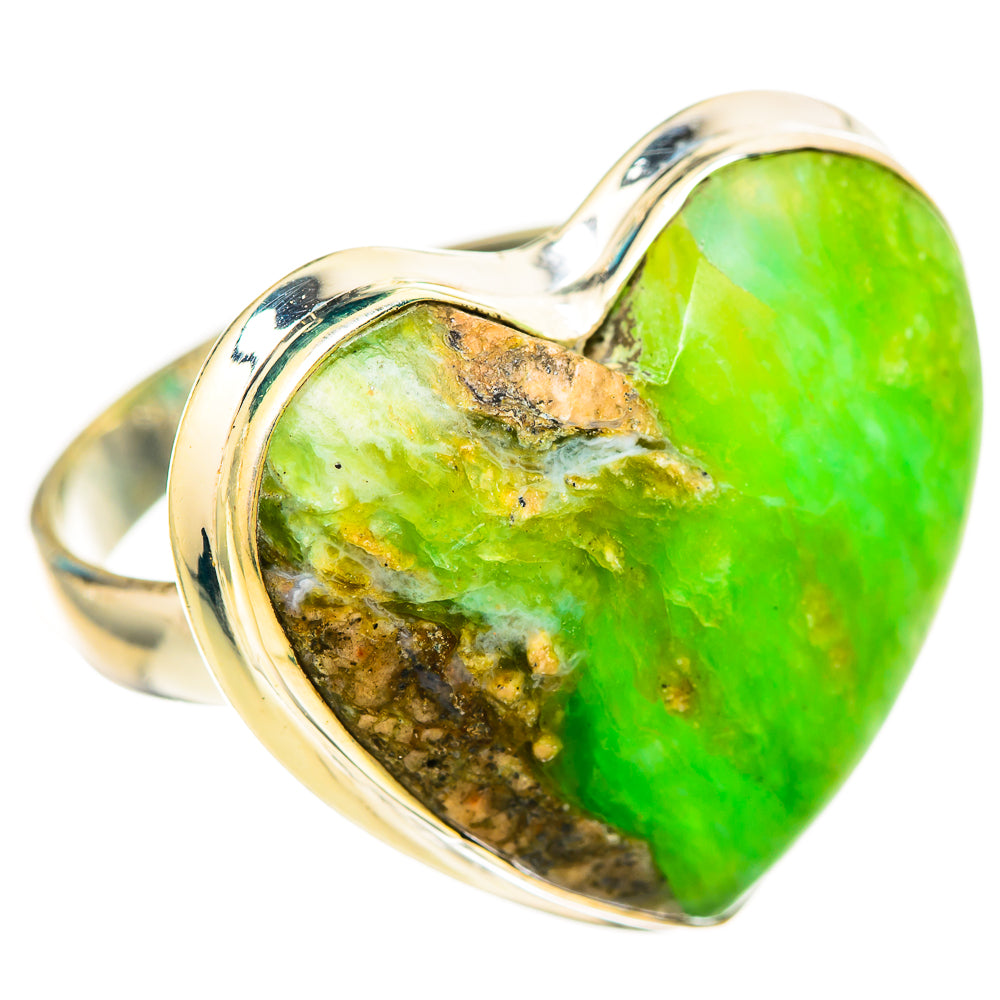 Peruvian Opal Rings handcrafted by Ana Silver Co - RING115103 - Photo 2