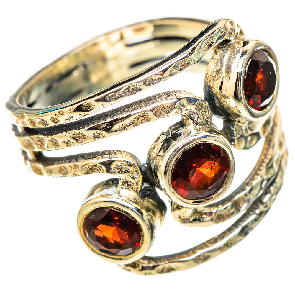 Garnet Rings handcrafted by Ana Silver Co - RING115108 - Photo 2