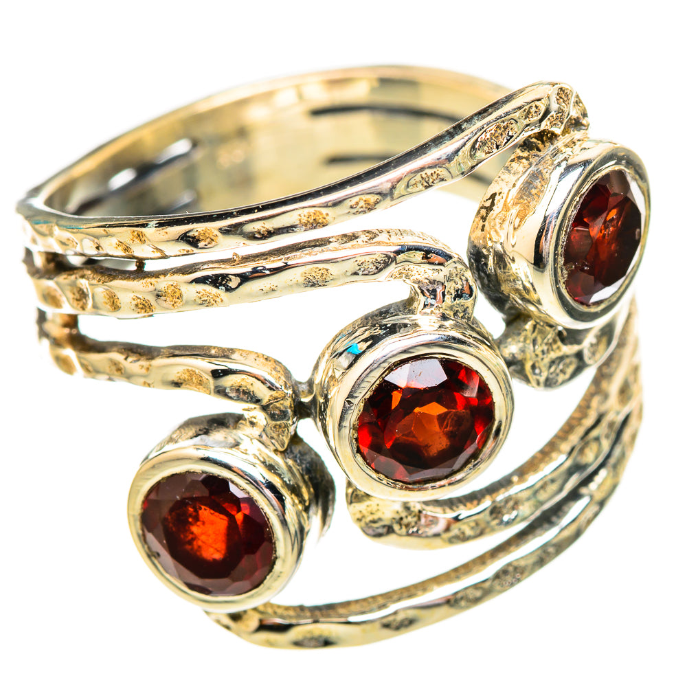 Garnet Rings handcrafted by Ana Silver Co - RING115199 - Photo 2