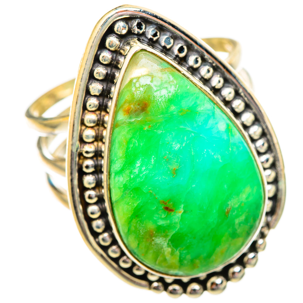 Peruvian Opal Rings handcrafted by Ana Silver Co - RING115242 - Photo 2