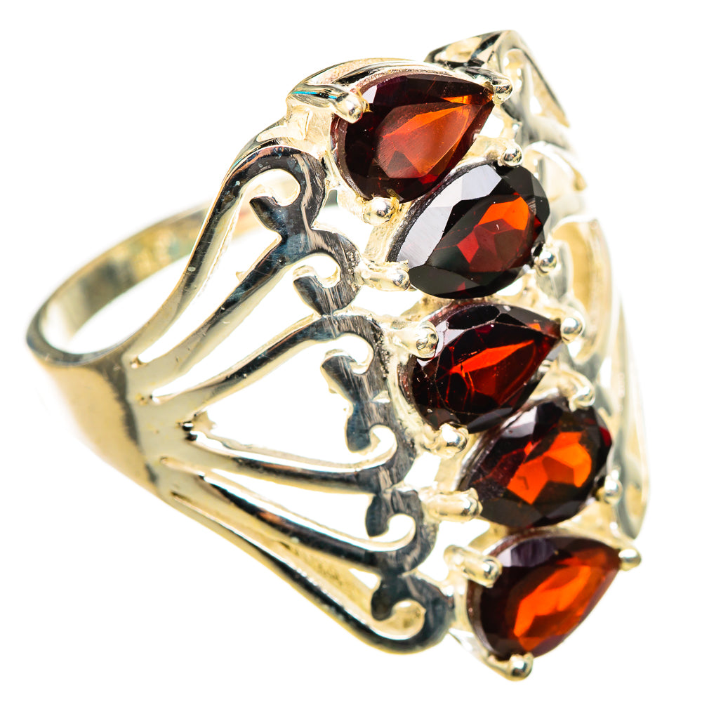 Garnet Rings handcrafted by Ana Silver Co - RING115309 - Photo 2