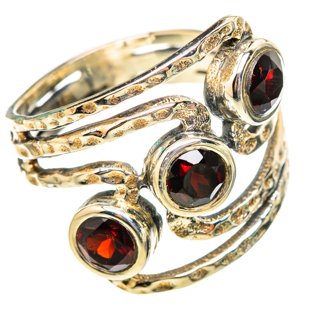 Garnet Rings handcrafted by Ana Silver Co - RING115310 - Photo 2