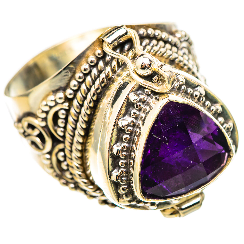 Amethyst Rings handcrafted by Ana Silver Co - RING115312 - Photo 2