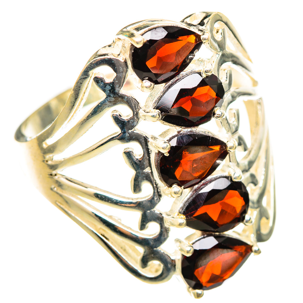 Garnet Rings handcrafted by Ana Silver Co - RING115391 - Photo 2