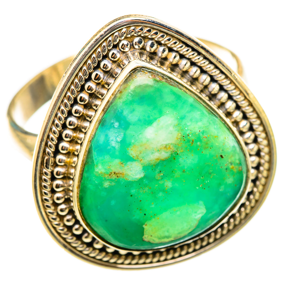 Peruvian Opal Rings handcrafted by Ana Silver Co - RING115411 - Photo 2