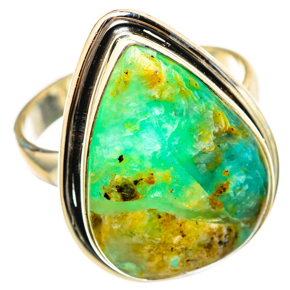 Peruvian Opal Rings handcrafted by Ana Silver Co - RING115429 - Photo 2