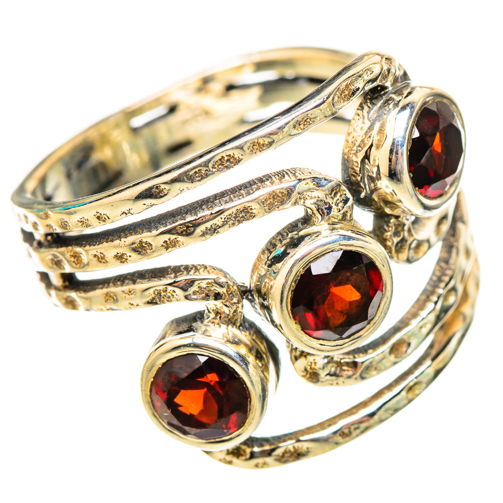 Garnet Rings handcrafted by Ana Silver Co - RING115440 - Photo 2