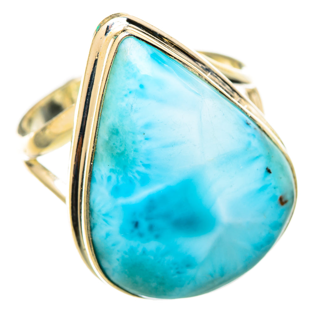 Larimar Rings handcrafted by Ana Silver Co - RING115456 - Photo 2