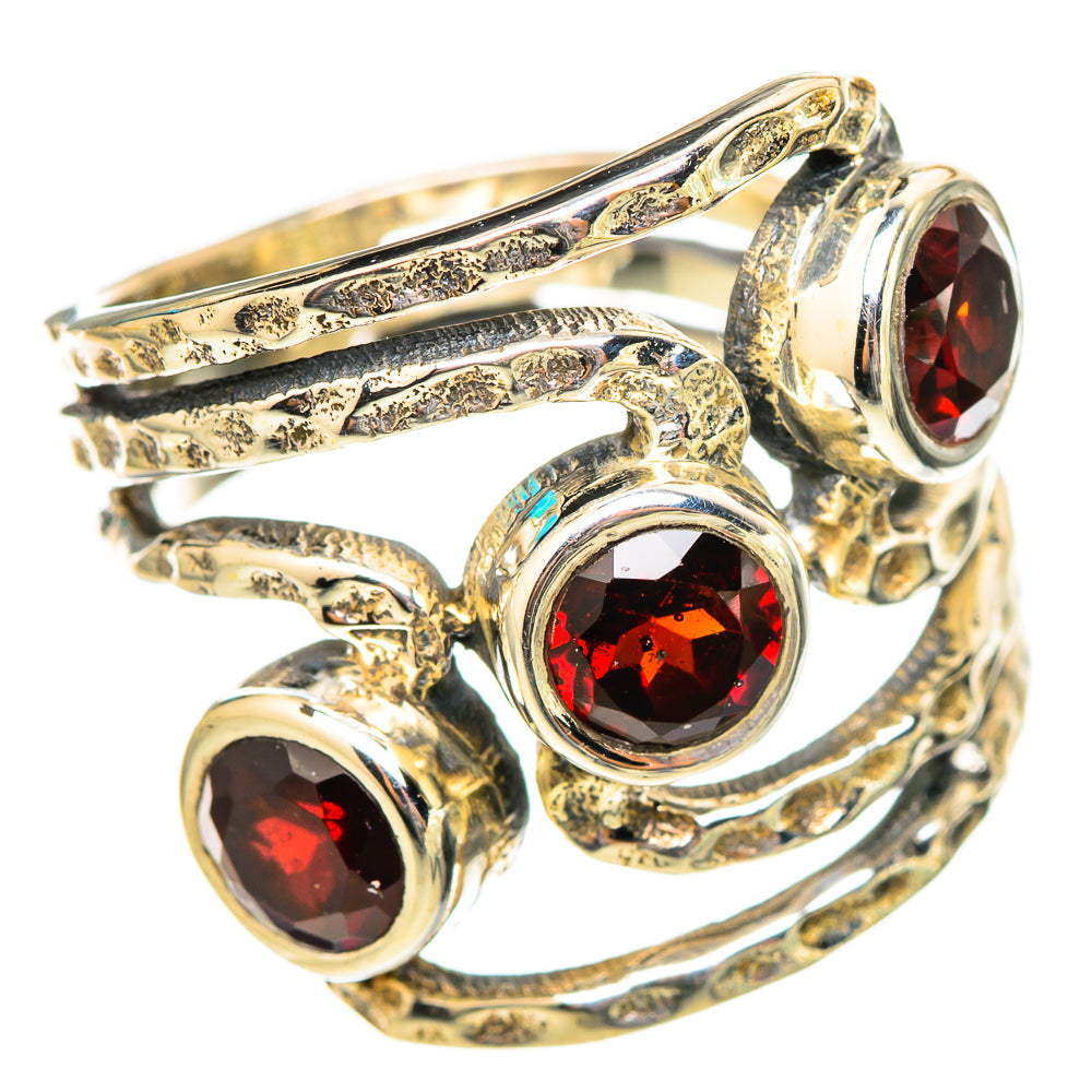 Garnet Rings handcrafted by Ana Silver Co - RING115478 - Photo 2