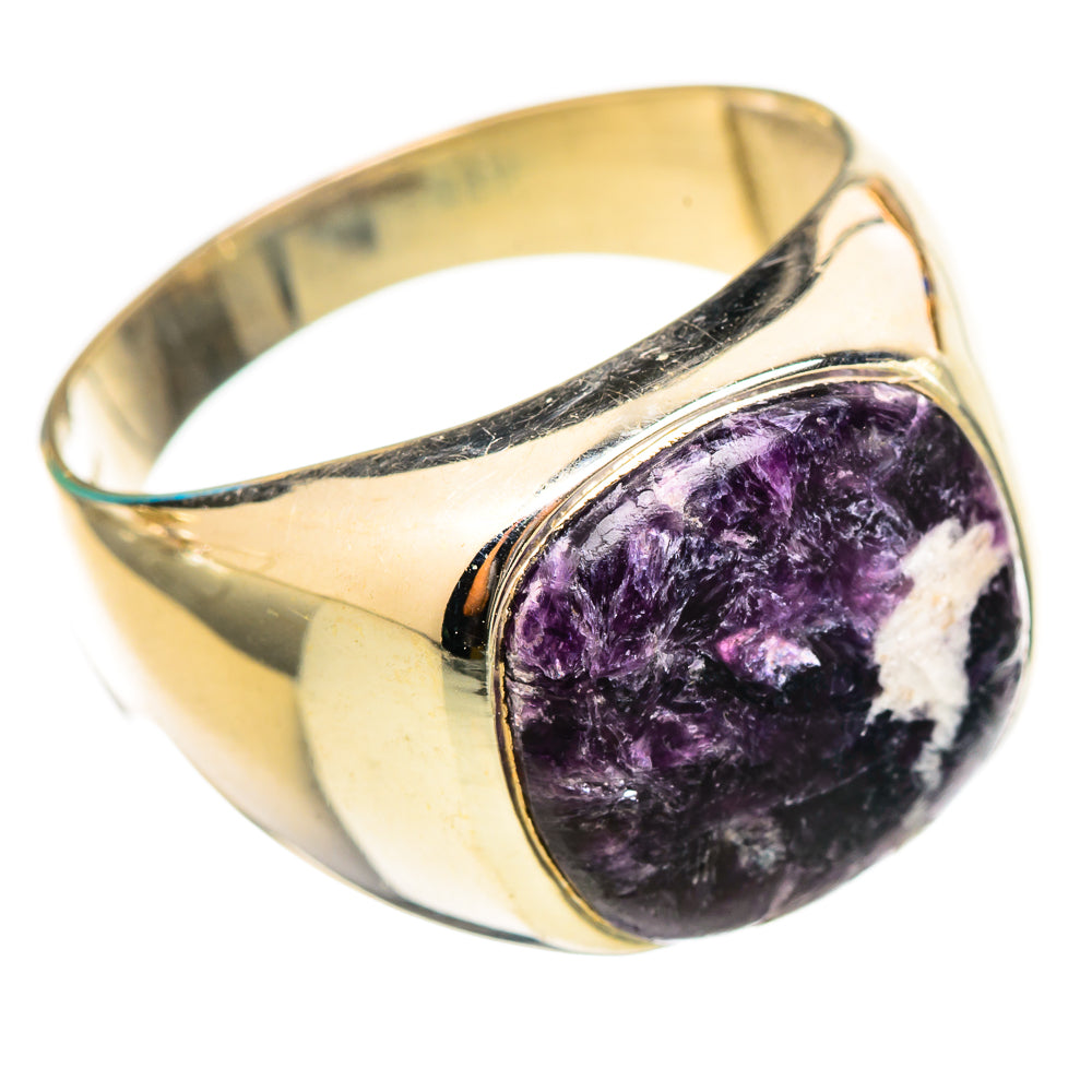 Lepidolite Rings handcrafted by Ana Silver Co - RING115481 - Photo 2