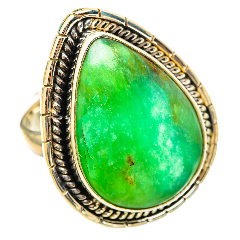 Peruvian Opal Rings handcrafted by Ana Silver Co - RING115513 - Photo 2