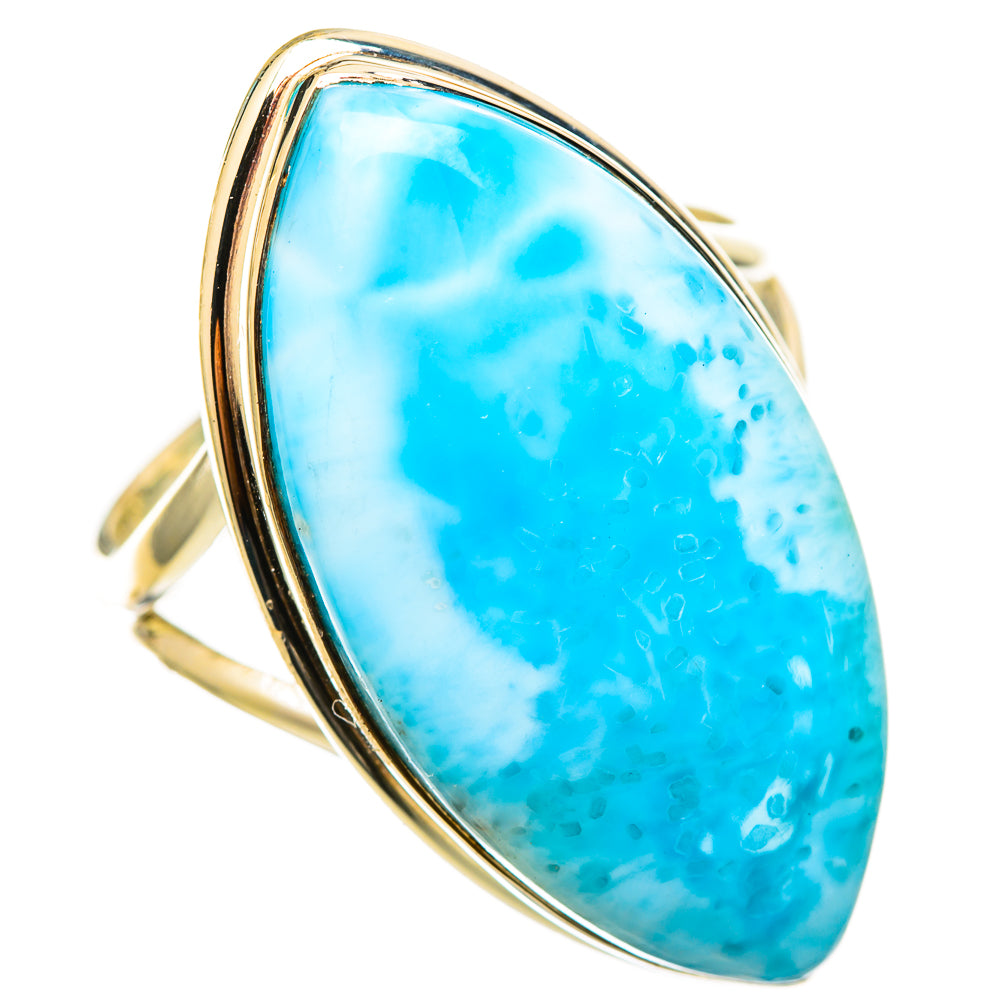 Larimar Rings handcrafted by Ana Silver Co - RING115527 - Photo 2