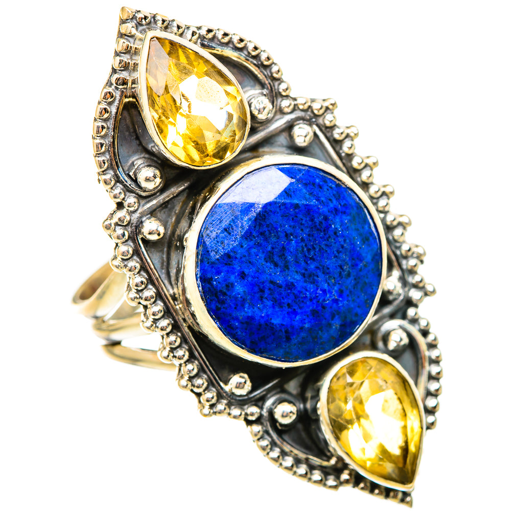 Lapis Lazuli Rings handcrafted by Ana Silver Co - RING115547 - Photo 2
