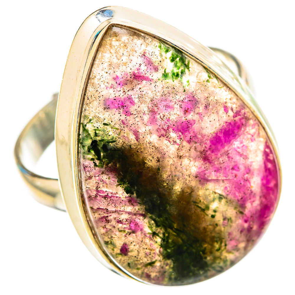 Pink Tourmaline Rings handcrafted by Ana Silver Co - RING115844 - Photo 2