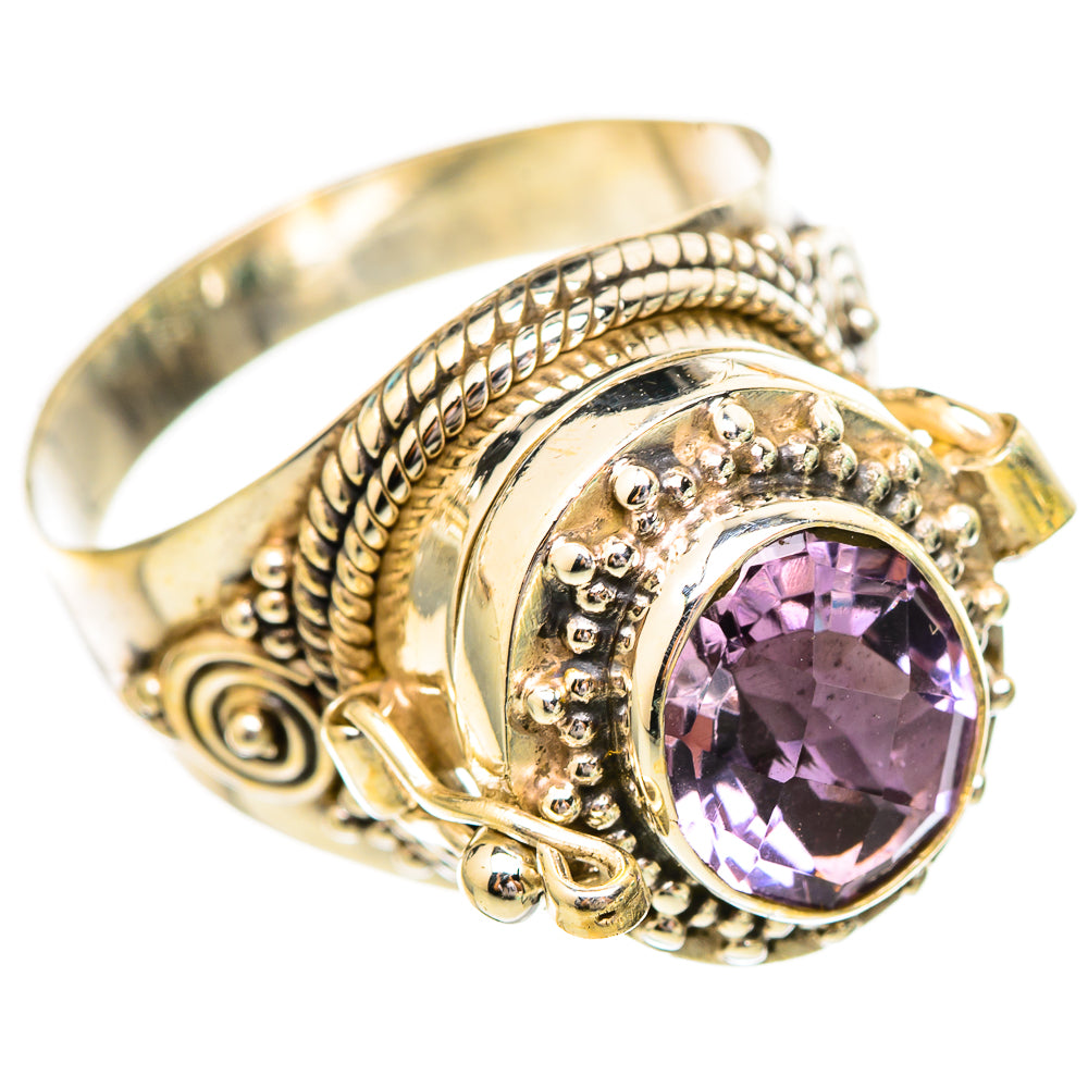 Amethyst Rings handcrafted by Ana Silver Co - RING115982 - Photo 2