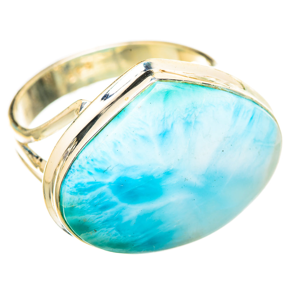 Larimar Rings handcrafted by Ana Silver Co - RING115996 - Photo 2