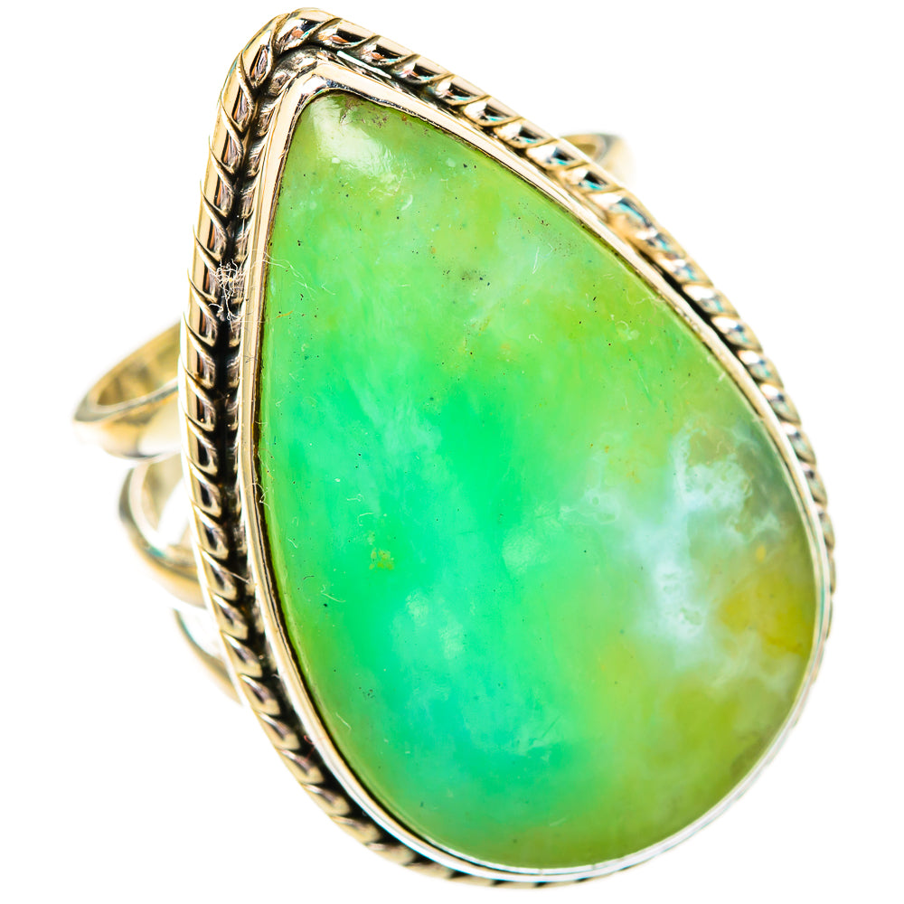 Peruvian Opal Rings handcrafted by Ana Silver Co - RING116054 - Photo 2