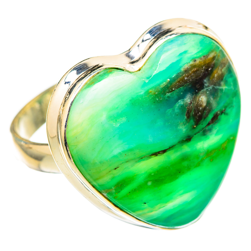 Peruvian Opal Rings handcrafted by Ana Silver Co - RING116120 - Photo 2