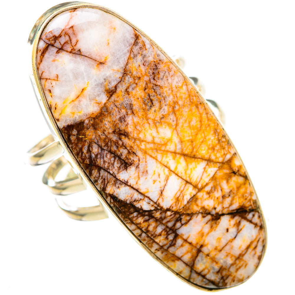 Wild Horse Jasper Rings handcrafted by Ana Silver Co - RING116126 - Photo 2