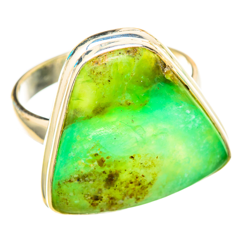 Peruvian Opal Rings handcrafted by Ana Silver Co - RING116148 - Photo 2
