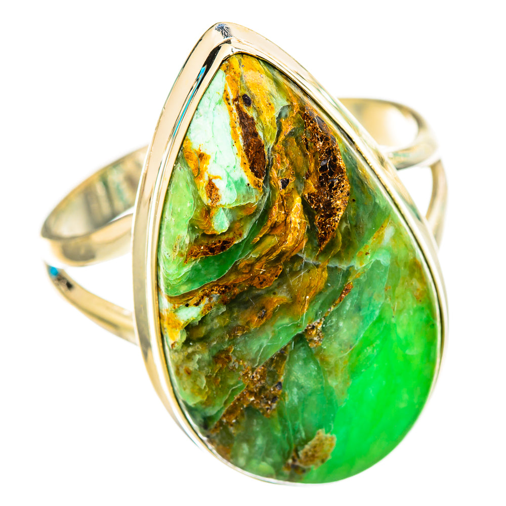 Peruvian Opal Rings handcrafted by Ana Silver Co - RING116149 - Photo 2